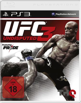 UFC Undisputed 3 box art for Playstation 3